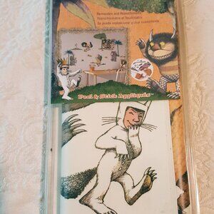2 New Packs Of Where the Wild Things Are Wall Stickers Appliques COMPLETE
